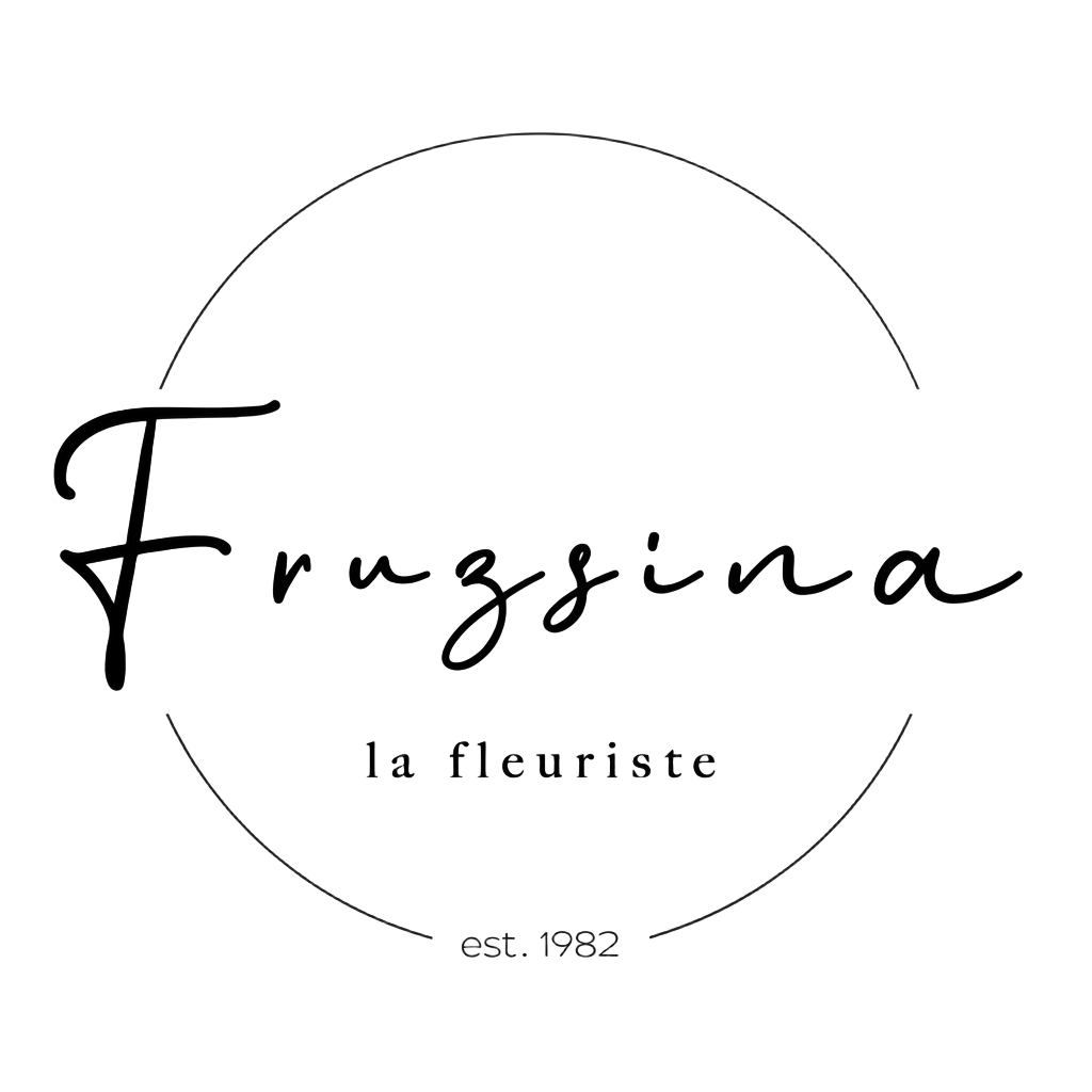 Fruzsina la fleuriste logó